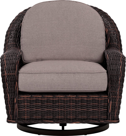 Yardbird - Waverly Outdoor Swivel Glider Chair - Shale