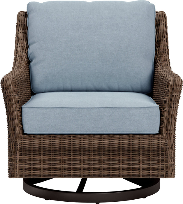 Yardbird - Harriet Outdoor Swivel Glider Chair - Mist