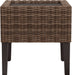 Yardbird - Harriet Outdoor Side Table - Gray/Brown