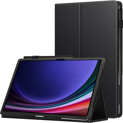 SaharaCase - Folio Case for Samsung Galaxy Tab S10 Ultra Tab S9 Ultra and Tab S8 Ultra - Black