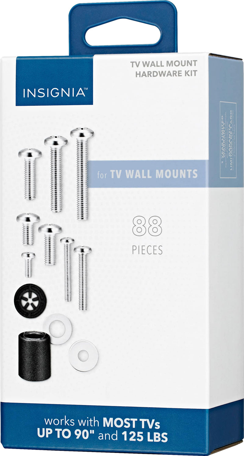 Insignia - TV Wall Mount Hardware Kit - Silver