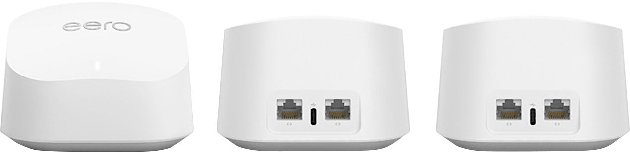 eero - 6+ AX3000 Dual-Band Mesh Wi-Fi 6 System (3-pack) - White