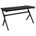 Alamont Home - Duncan Rectangle Modern Laminate  Gaming Desk - Black