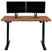 Alamont Home - Tanner Rectangle Modern Engineered Wood  Home Office Desk - Mahogany