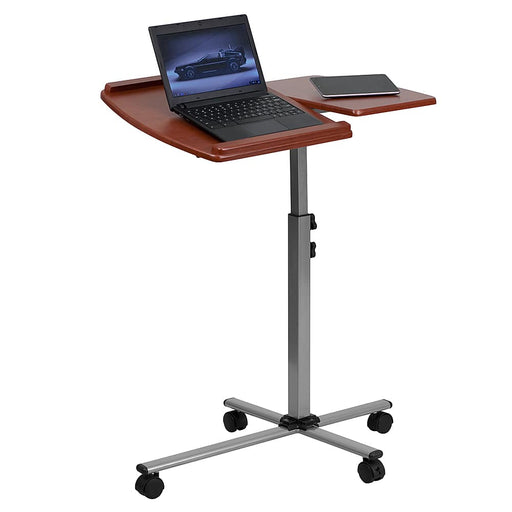 Alamont Home - Dunbar Rectangle Contemporary Laminate  Laptop Desk - Cherry