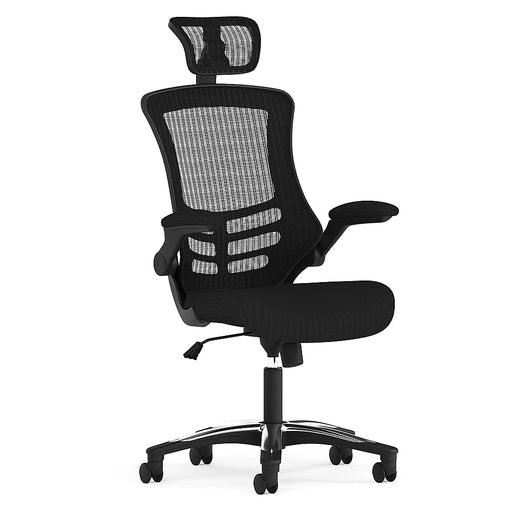 Flash Furniture - Kelista Contemporary Mesh Executive Swivel Office Chair - Black