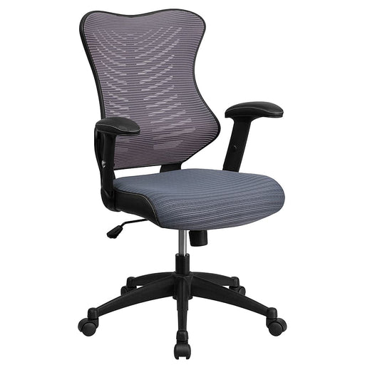 Alamont Home - Kale Contemporary Mesh Executive Swivel Office Chair - Gray Mesh