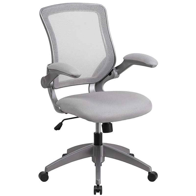 Alamont Home - Kale Contemporary Mesh Swivel Office Chair - Gray