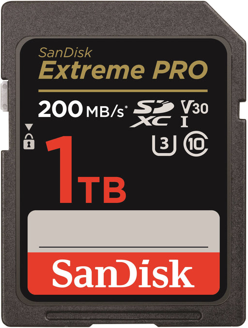 SanDisk - Extreme PRO 1TB SDXC UHS-I Memory Card