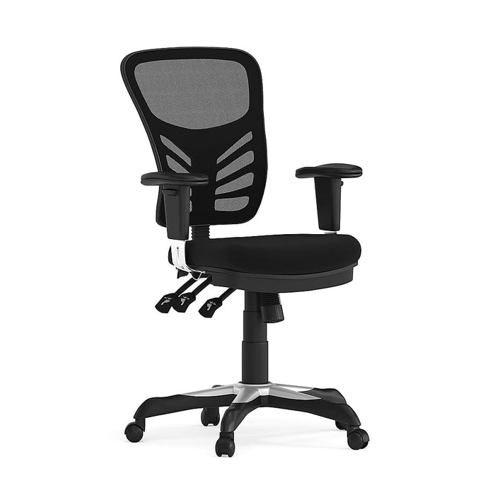 Alamont Home - Nicholas Contemporary Mesh Executive Swivel Office Chair - Black