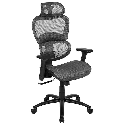 Alamont Home - Lo Contemporary Mesh Executive Swivel Office Chair - Gray