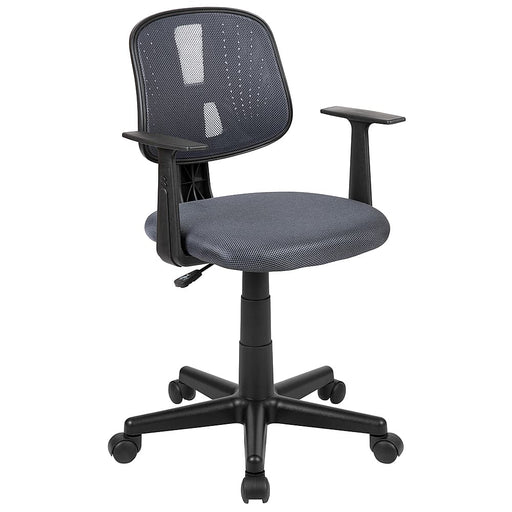 Alamont Home Contemporary Mesh Swivel Office Chair with Arms - Gray