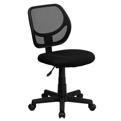 Alamont Home - Neri Contemporary Mesh Swivel Office Chair - Black