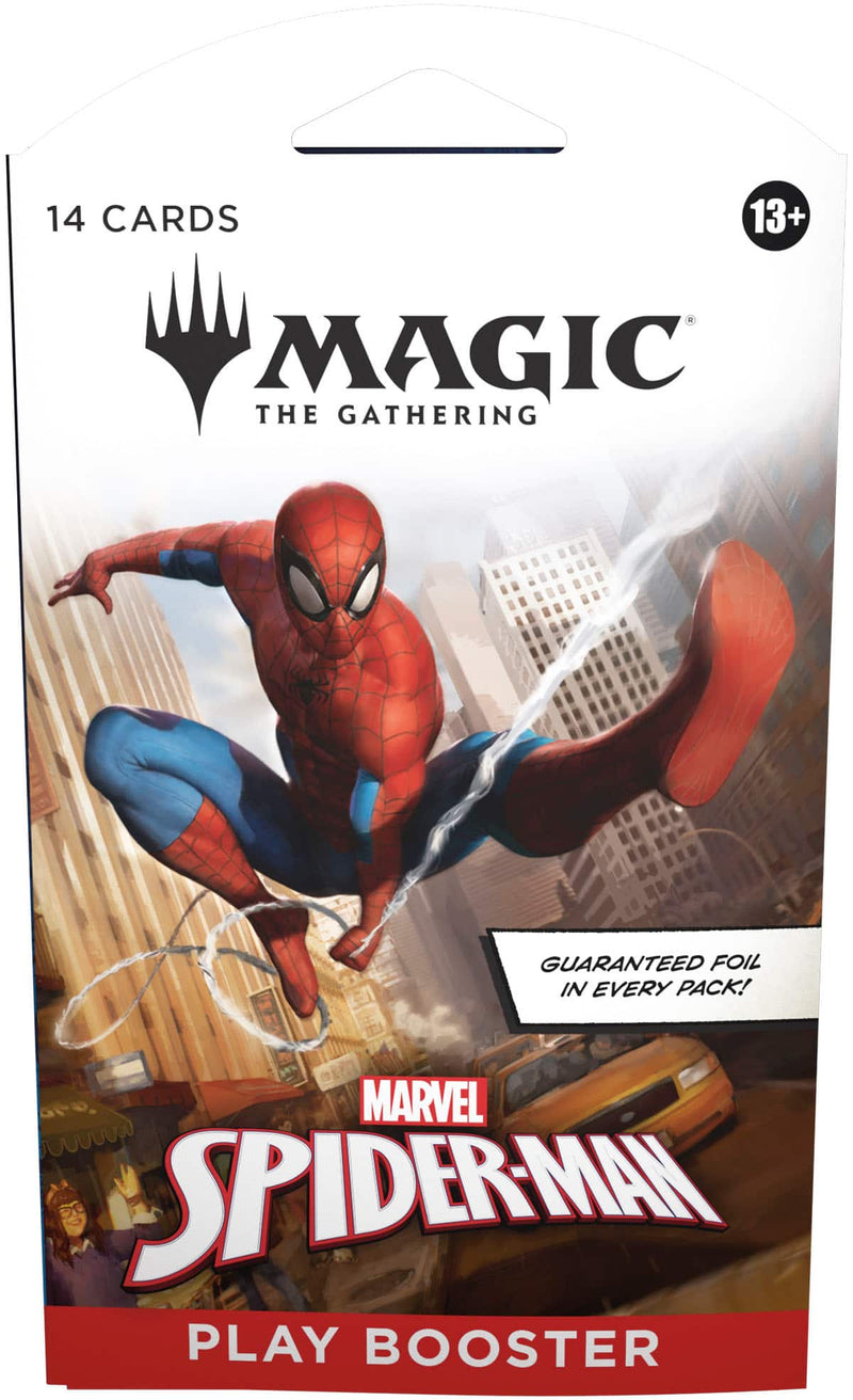 Wizards of The Coast - Magic The Gathering  Marvel's Spider-Man - Play Booster Sleeve