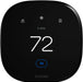 ecobee - Enhanced Smart Programmable Touch-Screen Wi-Fi Thermostat with Alexa Apple HomeKit and Google Assistant - Black