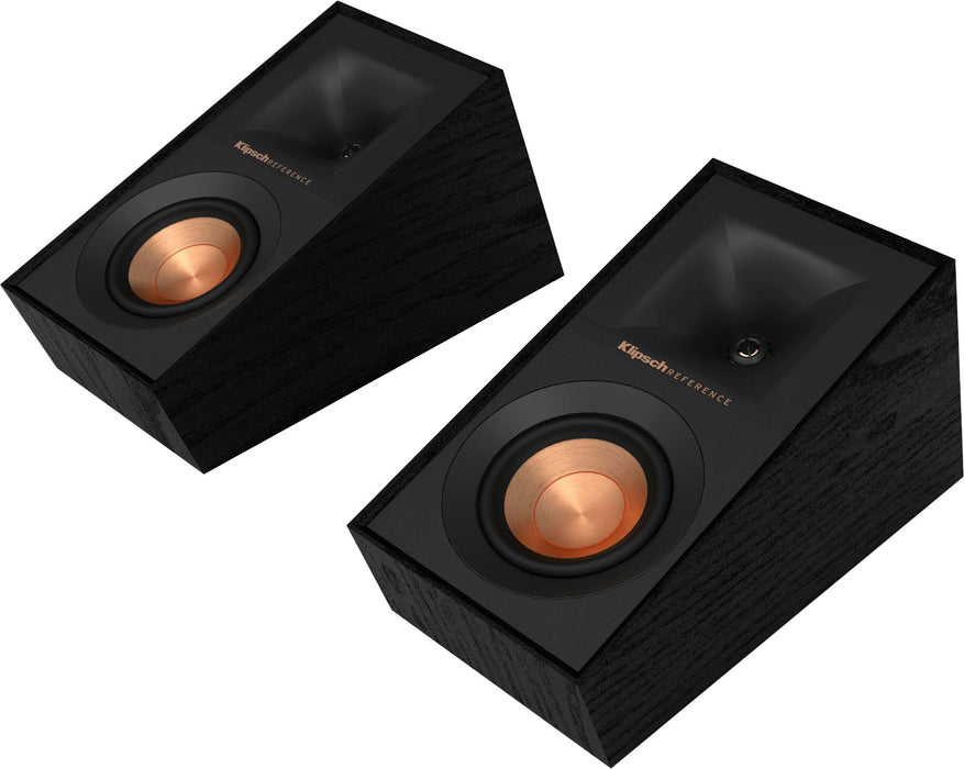 Klipsch - Reference Series 4" 100-Watt Passive 2-Way Height Channel Speakers (Pair) - Black