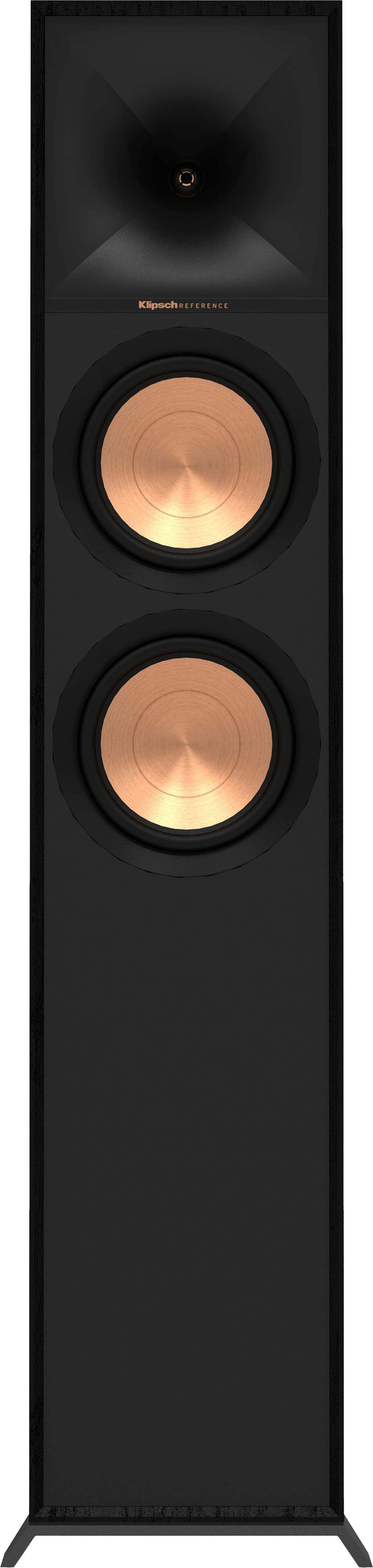 Klipsch - R-600F Reference Series Dual 6-1/2" 400-Watt Passive 2-Way Floor Speaker (Each) - Black