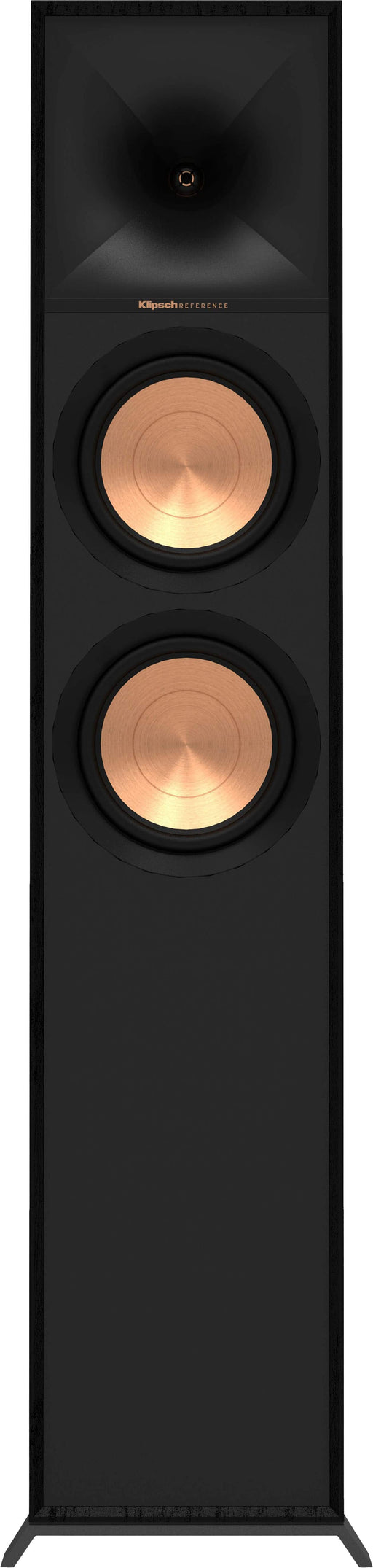 Klipsch - R-600F Reference Series Dual 6-1/2" 400-Watt Passive 2-Way Floor Speaker (Each) - Black