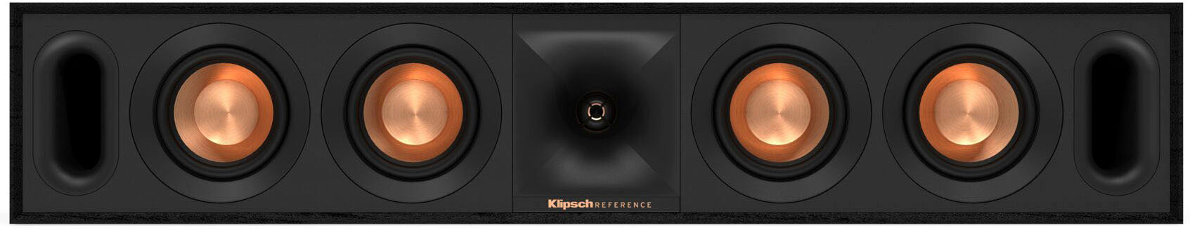 Klipsch - Next Gen Reference Series Quad 3-1/2" 400-Watt Passive 2-Way Center-Channel Speaker - Black