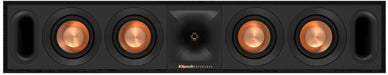 Klipsch - Next Gen Reference Series Quad 3-1/2" 400-Watt Passive 2-Way Center-Channel Speaker - Black