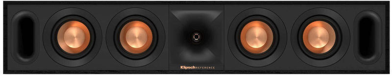 Klipsch - R-30C Reference Series Quad 3-1/2" 400-Watt Passive 2-Way Center-Channel Speaker - Black