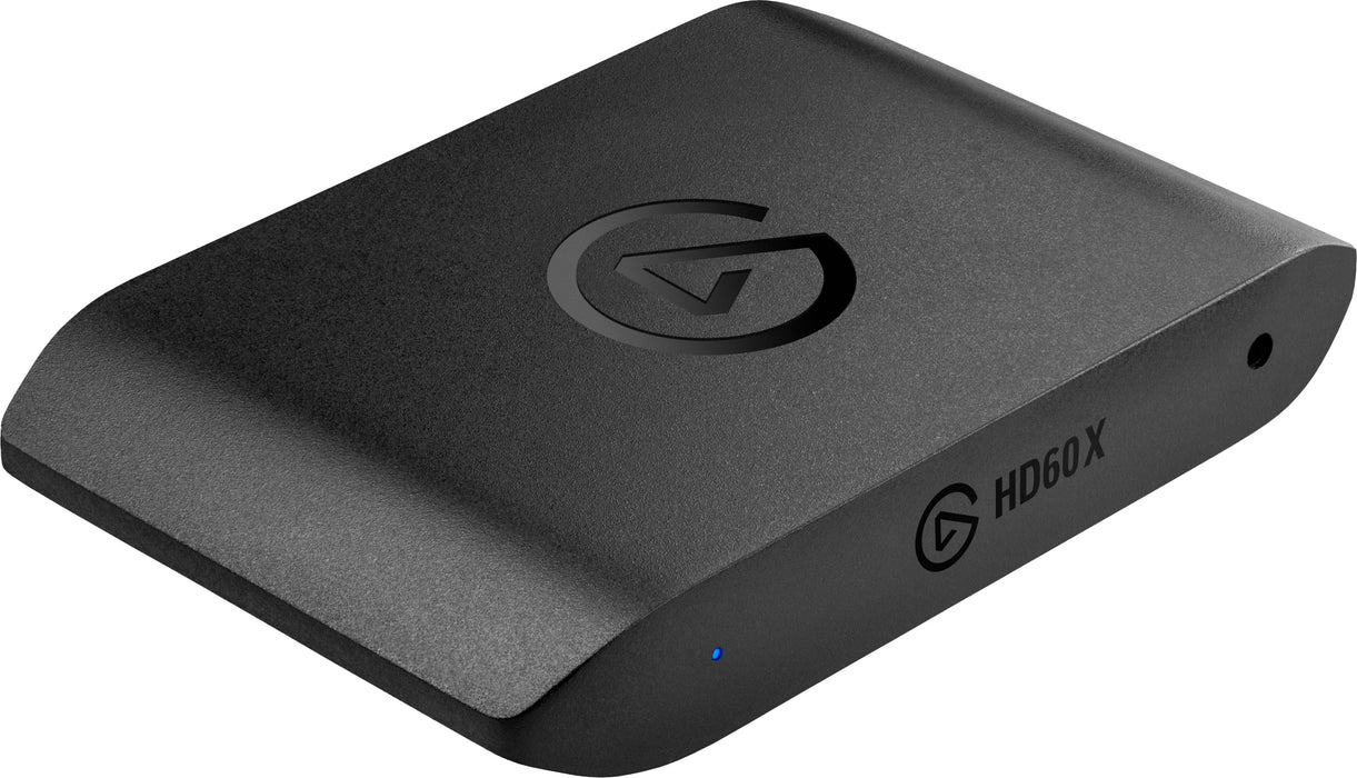 Elgato - HD60 X 1080p60 HDR10 External Capture Card for PS5 PS4/Pro Xbox Series X/S Xbox One X/S PC and Mac - Black