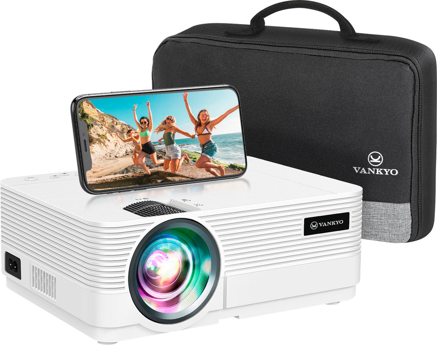 Vankyo - Leisure 470 Pro Native 1080P Projector Full HD 5G Wireless Mini Projector - White