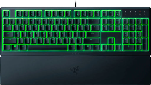 Razer - Ornata V3 X Full-Size Wired Membrane Gaming Keyboard with Chroma RGB Backlighting - Black