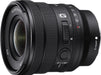 Sony - Alpha FE PZ 16-35mm F4 G full-frame constant-aperture wide-angle power zoom G Lens - Black