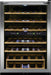 Frigidaire - 45 Bottle Two-Zone Wine Cooler - Stainless Steel