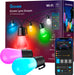 Govee - Wi-Fi Bluetooth Smart String Bulbs - 48 feet - Multi