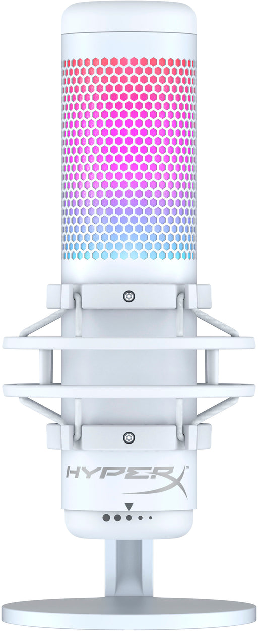 HyperX - QuadCast S Wired Multi-Pattern USB Electret Condenser Microphone