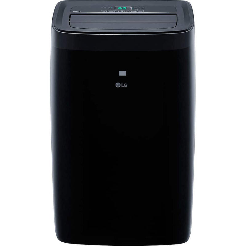 LG - 450 Sq. Ft. Smart Portable Air Conditioner - Black
