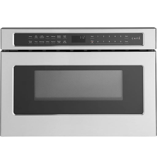 Caf - 1.2 Cu. Ft. Built-In Microwave Drawer Oven with Sensor Cook - Stainless Steel