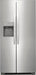 Frigidaire - 22.3 Cu. Ft. Side-by-Side Refrigerator - Stainless Steel