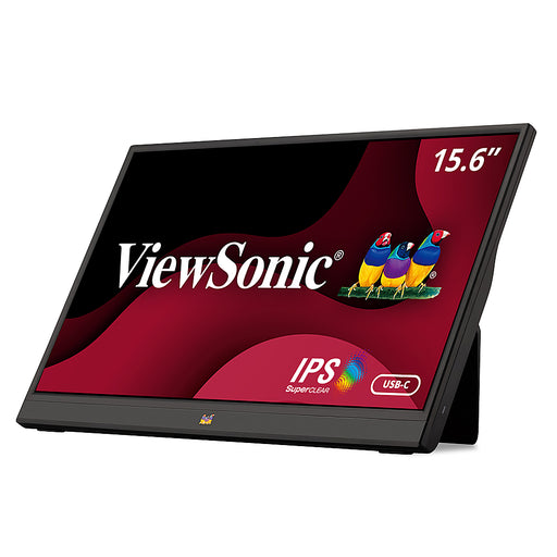 ViewSonic - VA1655 15.6" LCD FHD Monitor (DisplayPort USB HDMI) - Black