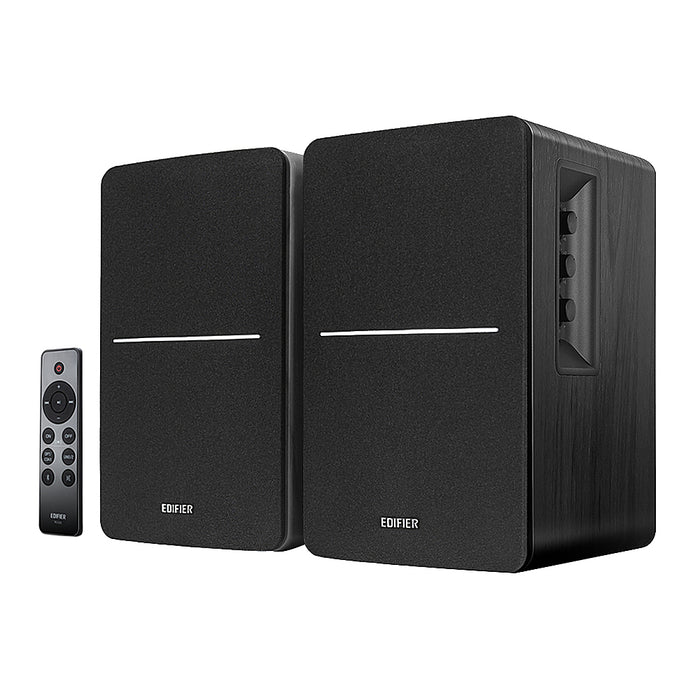 Edifier - R1280DBs Powered Bluetooth Computer Speakers Bookshelf Speakers - 42W RMS - Soundfield Spacializer - Studio Monitors - Black