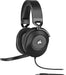 CORSAIR - HS65 SURROUND Wired Gaming Headset for PC PS5 and PS4 - Black