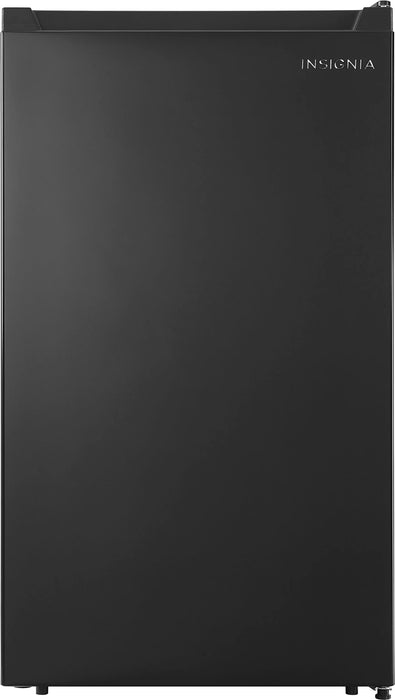 Insignia - 3.3 Cu. Ft. Mini Fridge with ENERGY STAR Certification - Black