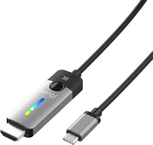 j5create - USB-C to HDMI 2.1 8K - Space Grey/Black