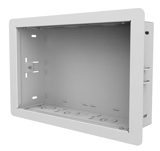 Peerless-AV - 14x9" In-wall Box with Duplex Surge Suppressor - White