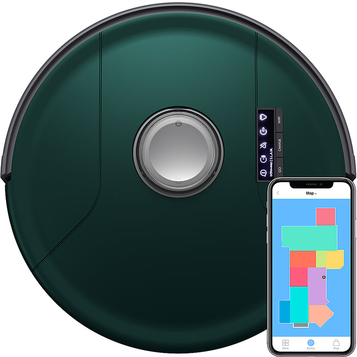 bObsweep - PetHair SLAM Wi-Fi Connected Robot Vacuum and Mop - Jet