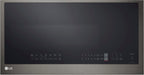 LG - 2.0 Cu. Ft. Over-the-Range Microwave with Sensor Cooking and EasyClean - Black Stainless Steel