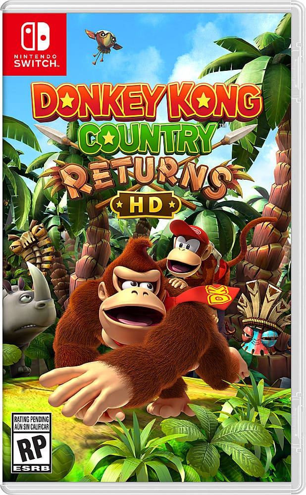 Donkey Kong Country Returns HD - Nintendo Switch  OLED Model Nintendo Switch Nintendo Switch Lite