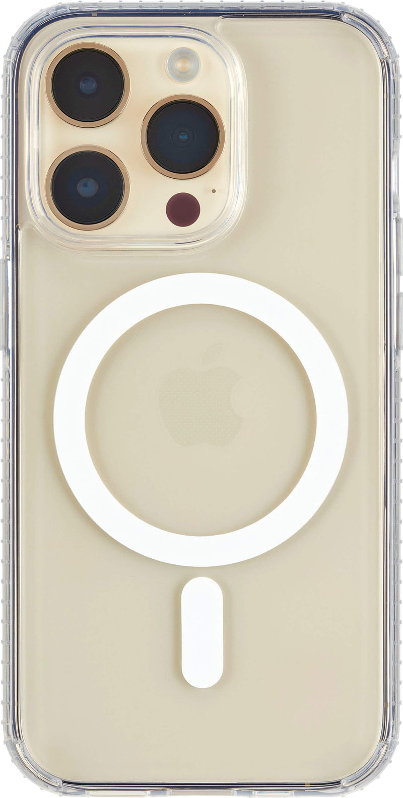 Insignia - Hard-Shell Case with MagSafe for iPhone 14 Pro Max - Clear