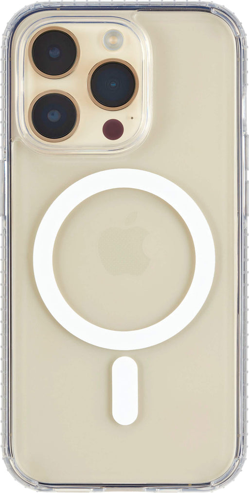 Insignia - Hard-Shell Case with MagSafe for iPhone 14 Pro Max - Clear