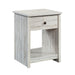 Sauder - River Ranch Night Stand Dresser - Chalked Chestnut