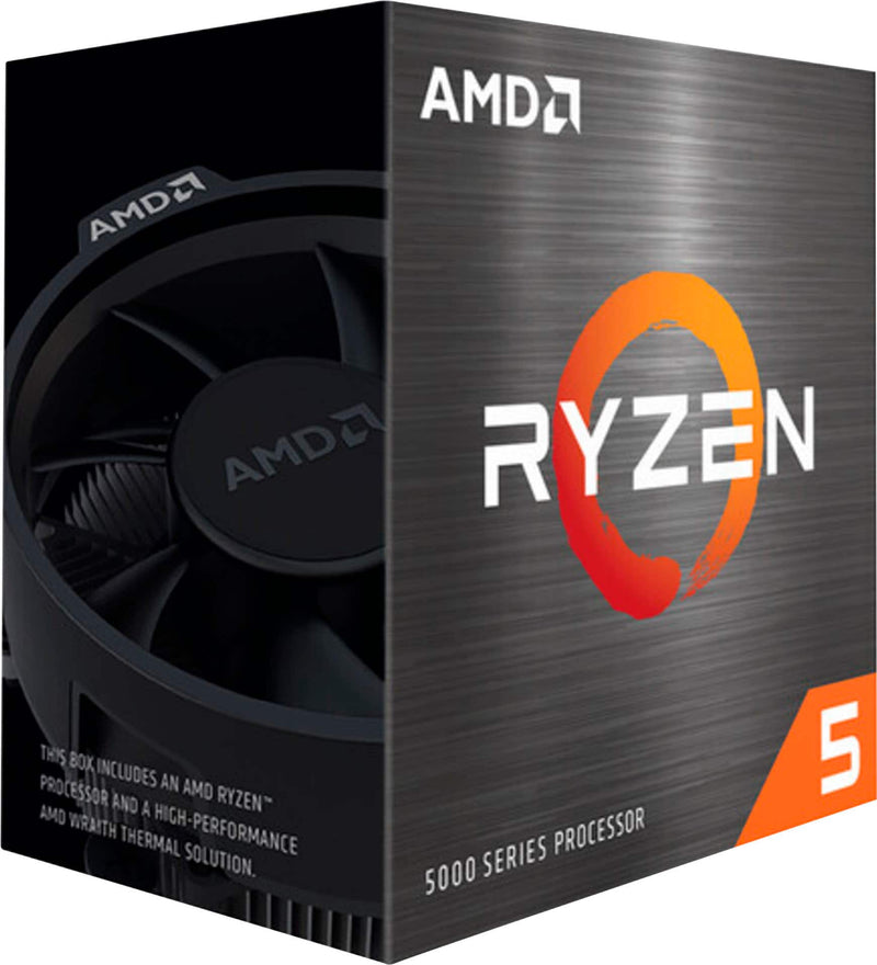 AMD - Ryzen 5 5500 6-Core - 12 Thread 3.6 GHz (4.2 GHz Max Boost) Socket AM4 Unlocked Desktop Processor - Black