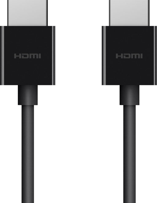 Belkin - Ultra HD HDMI 2.1 Cable 6.6FT/2M - 4K Ultra High Speed HDMI Cable - Compatible with PS4 PS5 Xbox Series X  More - Black