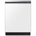 Samsung - Bespoke AutoRelease Smart Built-In Dishwasher with StormWash+ 42dBA - White Glass